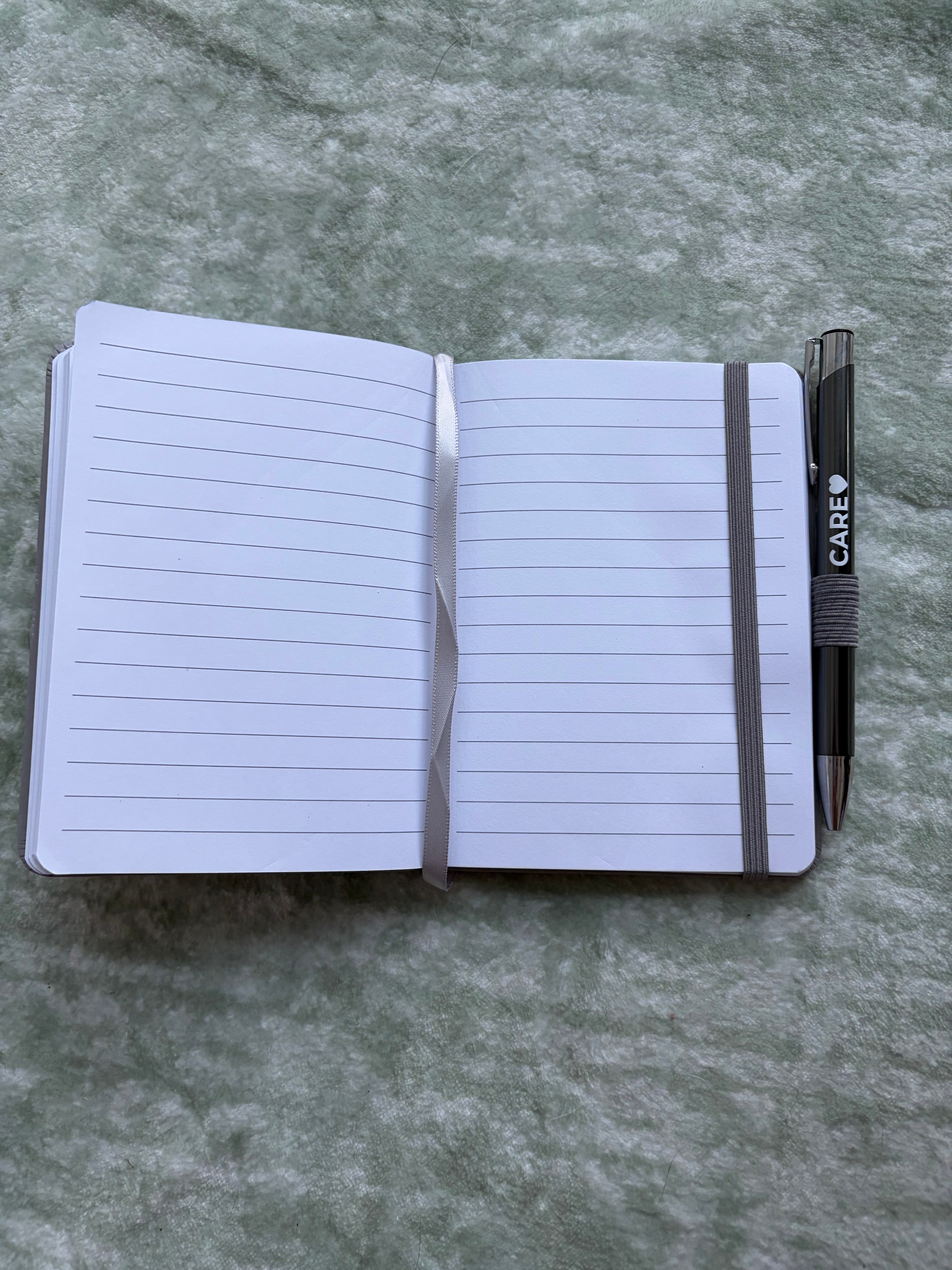Assess, Intervene, Repeat. Medical Pocket Notebook with Care Pen