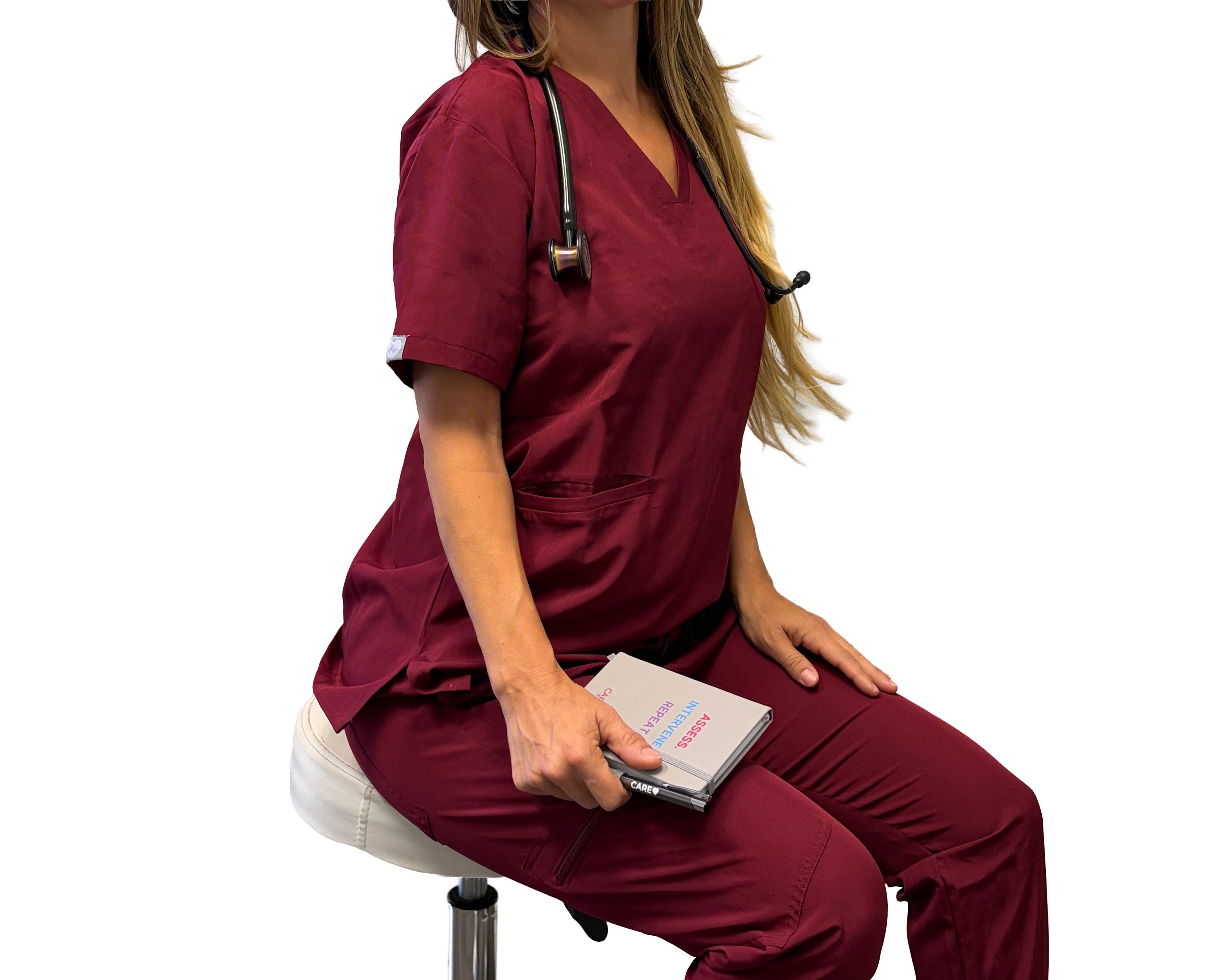 Wear Care Two Pocket Scrub Top