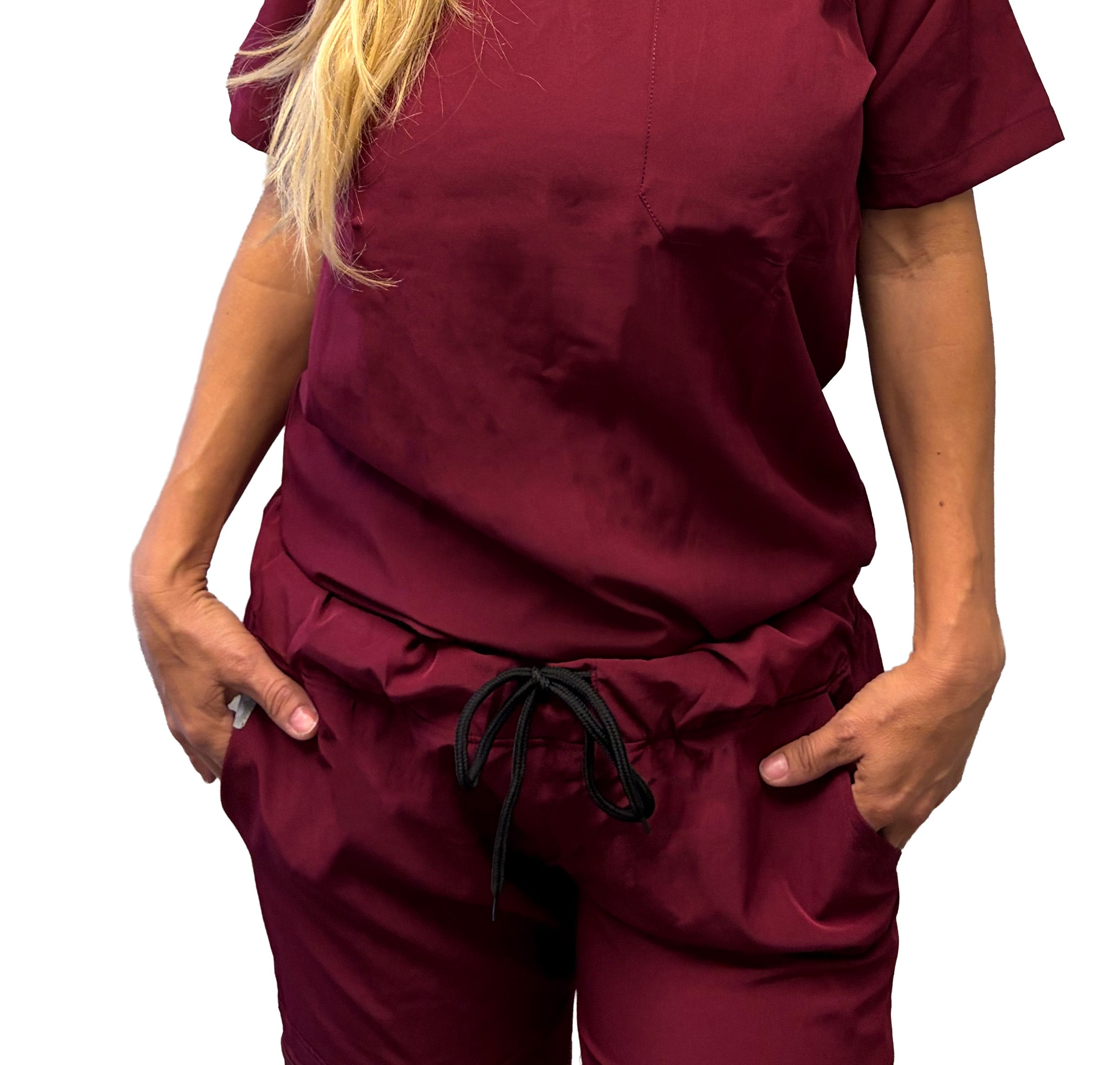 Wear Care Cargo Straight Leg Scrub Pants