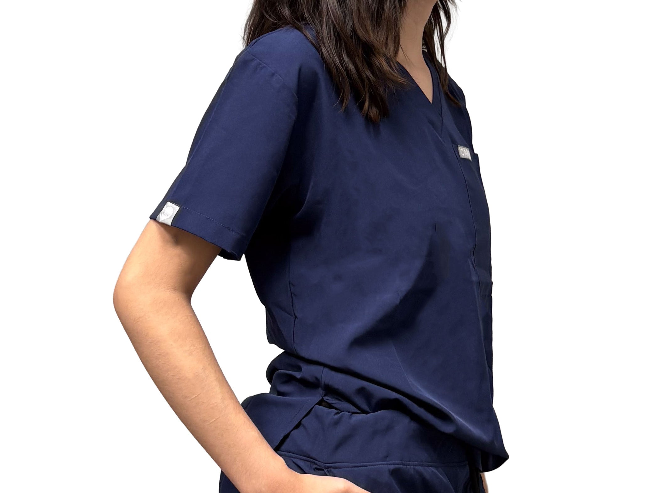 Wear Care Chest Pocket Scrub Top