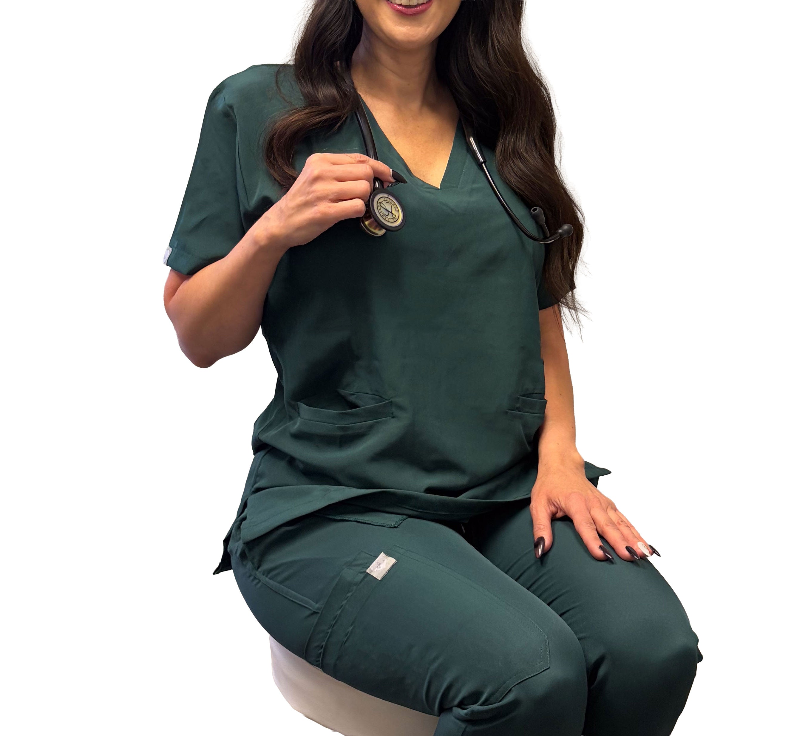 Wear Care Two Pocket Scrub Top