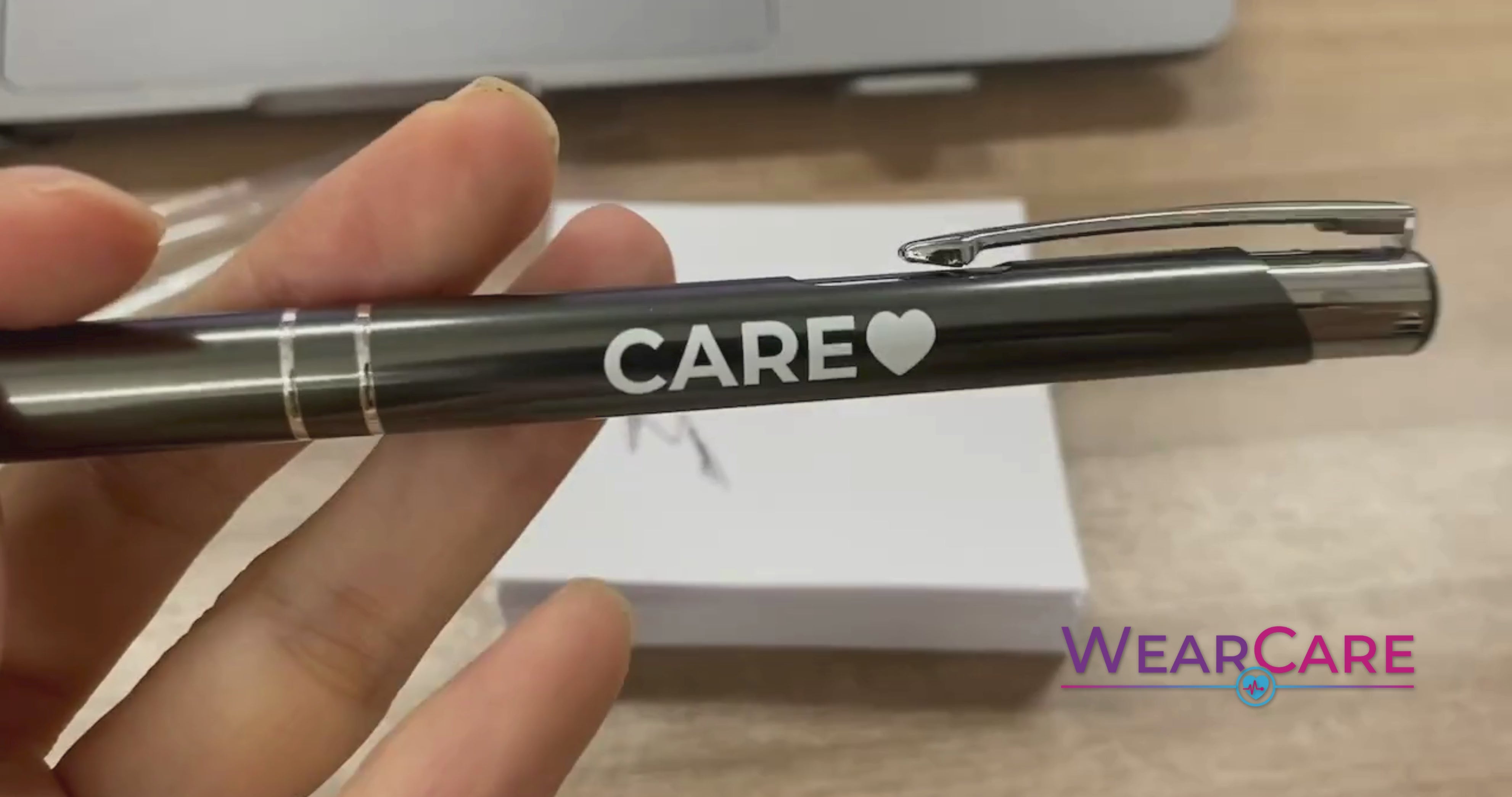 Assess, Intervene, Repeat. Medical Pocket Notebook with Care Pen